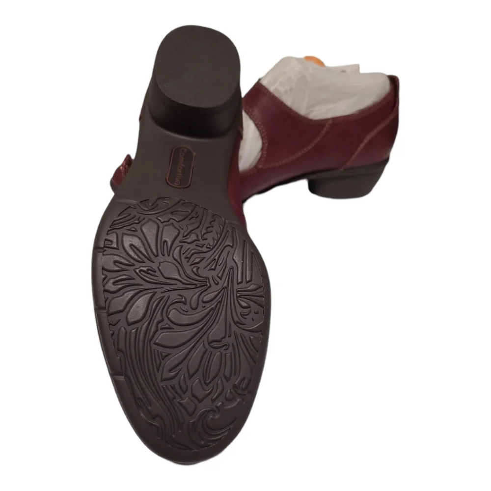 Comfortiva Quanita Burgundy Mary Jane size 9.5W - Picture 4 of 6